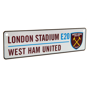 West Ham United semn pe geam Window Sign