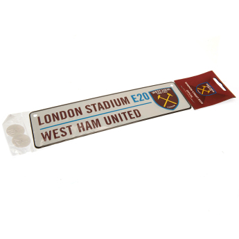 West Ham United semn pe geam Window Sign