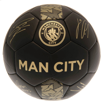 Manchester City balon de fotbal Signature Gold PH - size 5