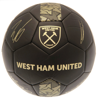 West Ham United balon de fotbal Signature Gold PH size 5