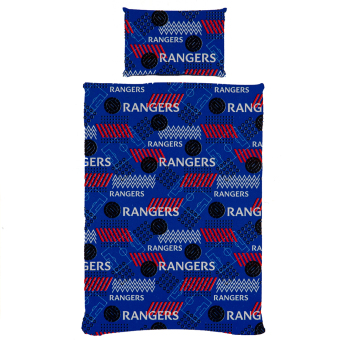 FC Rangers cearșaf pentru un pat single duvet set pl