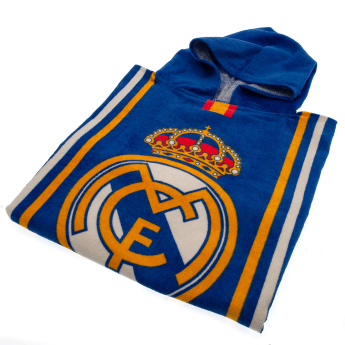 Real Madrid poncho de copii Kids Hooded Poncho