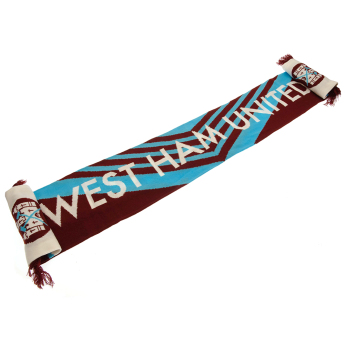 West Ham United eșarfă de iarnă Retro 1976