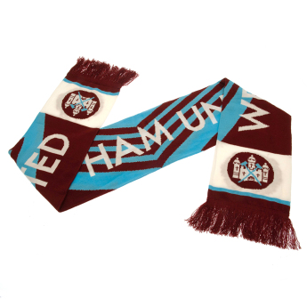 West Ham United eșarfă de iarnă Retro 1976