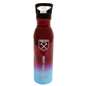 West Ham United sticlă de băut UV Metallic Drinks Bottle