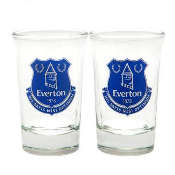 FC Everton pahar țuică 2pk Shot Glass Set