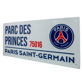 Paris Saint Germain semn pe perete Street Sign
