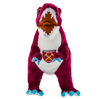 West Ham United dinozaur de pluș T-Rex
