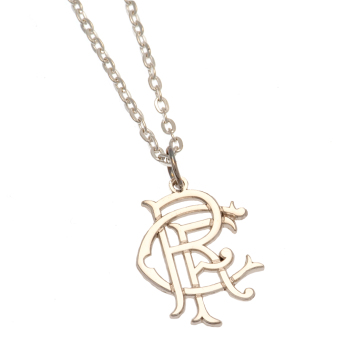 FC Rangers colier Silver Plated Boxed Pendant
