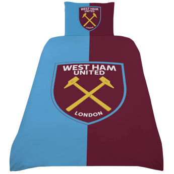 West Ham United cearșaf pentru un pat Single Duvet Set CS