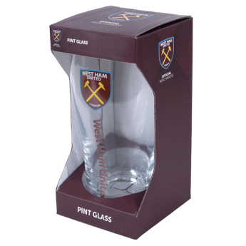 West Ham United pahare Tulip Pint Glass