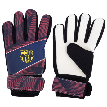 FC Barcelona mănuși de portar pentru copii Fuse Goalkeeper Gloves Kids 67-73mm palm width
