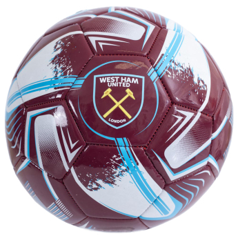 West Ham United balon de fotbal Turbine - size 5