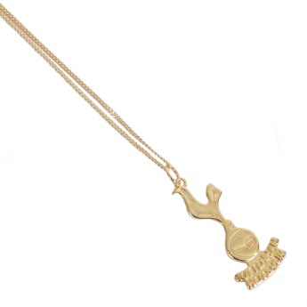 Tottenham Hotspur lănțișor de gât cu pandantiv 18ct Gold Plated on Silver