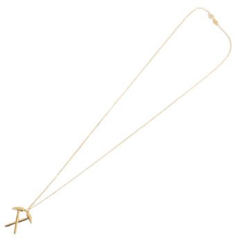 West Ham United lănțișor de gât cu pandantiv 18ct Gold Plated on Silver