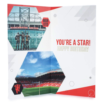 Manchester United urări pentru ziua de naștere Super Son Birthday Card