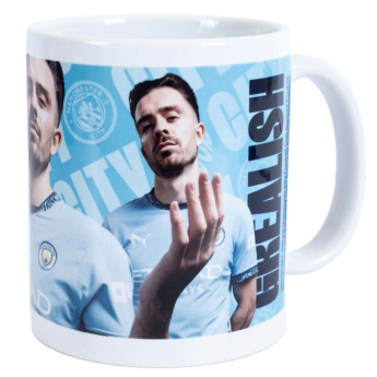 Manchester City cană Grealish white