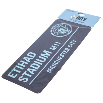 Manchester City semn pe perete Two Tone Street