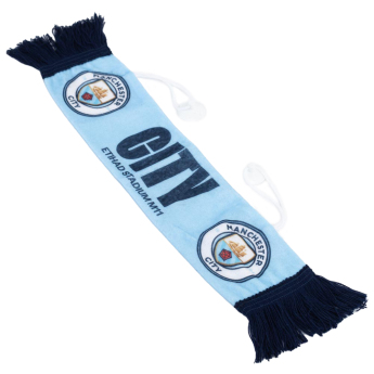 Manchester City mini eșarfă auto Etihad stadium M11