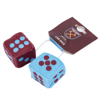 West Ham United cuburi pentru auto Hanging Dice