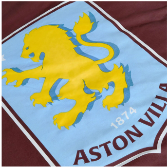 Aston Villa cearșaf pentru un pat colour club crest
