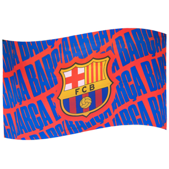 FC Barcelona drapel Barca