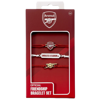 FC Arsenal set 3 brățări Friendship