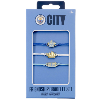 Manchester City set 3 brățări Friendship