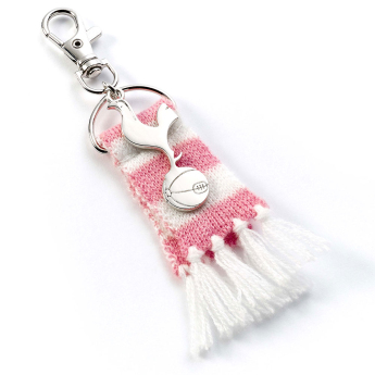 Tottenham Hotspur breloc pentru geantă Pink Bar Scarf