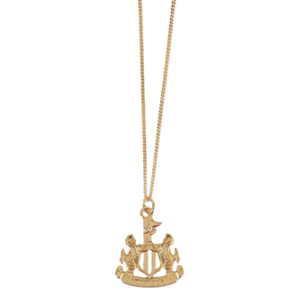 Newcastle United colier 18ct Gold Plated on Silver