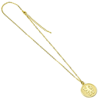 FC Chelsea colier Gold Finish Crest Necklace