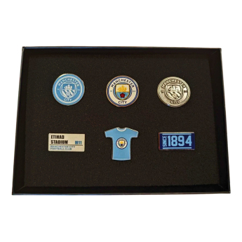 Manchester City set embleme 6pc