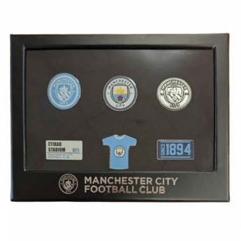 Manchester City set embleme 6pc