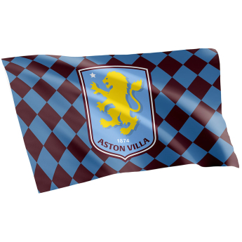Aston Villa drapel Checked