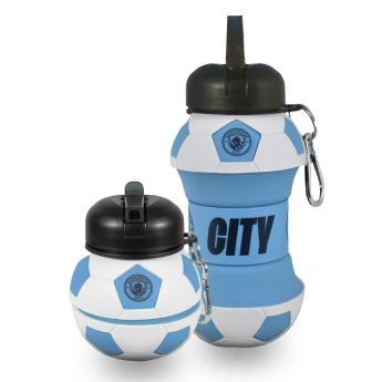 Manchester City sticlă de băut Collapsible Football Drinks Bottle