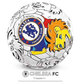 FC Chelsea balon de fotbal Colour - size 2