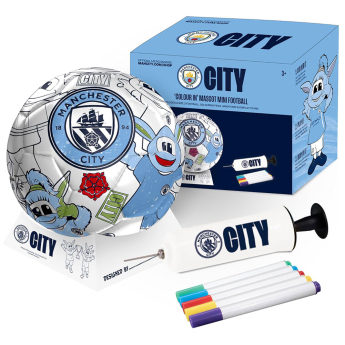 Manchester City balon de fotbal Colour - size 2