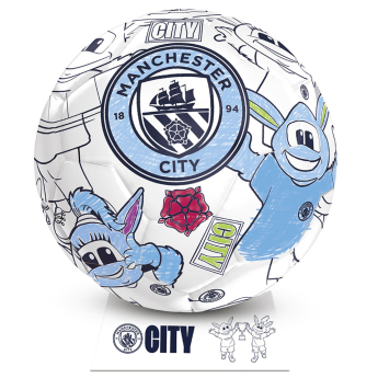 Manchester City balon de fotbal Colour - size 2