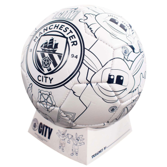 Manchester City balon de fotbal Colour - size 2