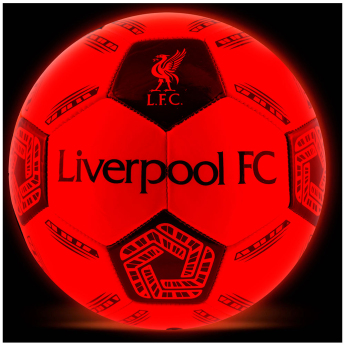 FC Liverpool balon de fotbal LED Glow Football - size 5