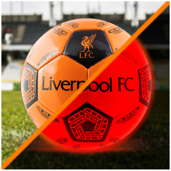 FC Liverpool balon de fotbal LED Glow Football - size 5