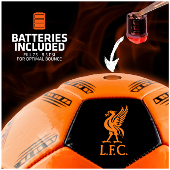 FC Liverpool balon de fotbal LED Glow Football - size 5