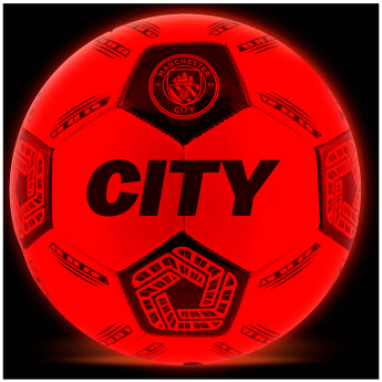 Manchester City balon de fotbal LED Glow Football - size 5