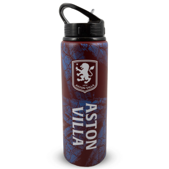 Aston Villa sticlă de băut HD Printed Aluminium Drinks Bottle