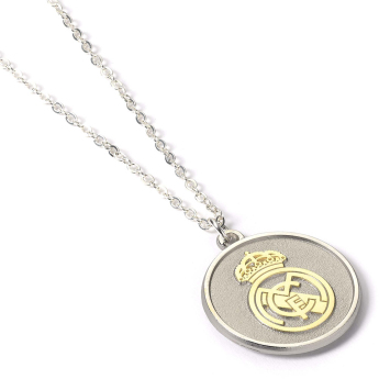 Real Madrid colier Silver Finish Necklace