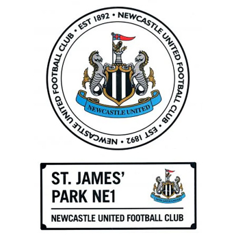 Newcastle United abțibilduri A4 Car Decal