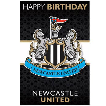 Newcastle United urări pentru ziua de naștere 3D Lenticular