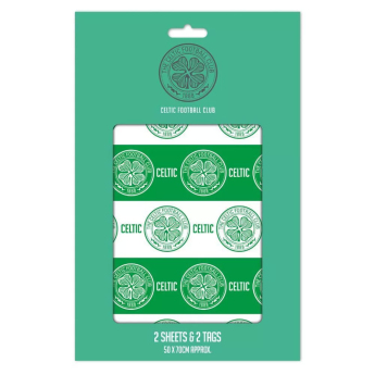 FC Celtic hârtie de împachetat Christmas 2 pcs