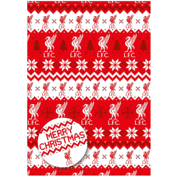 FC Liverpool hârtie de împachetat Christmas 2 pcs