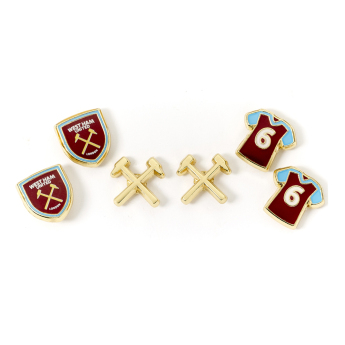 West Ham United set de cercei three unique designs